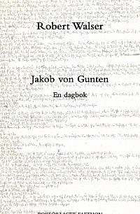 Omslag Robert Walser – Jakob von Gunten