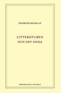 Omslag Georges Bataille – Litteraturen och det onda