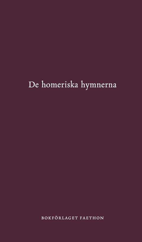 De homeriska hymnerna