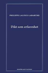 Dikt som erfarenhet