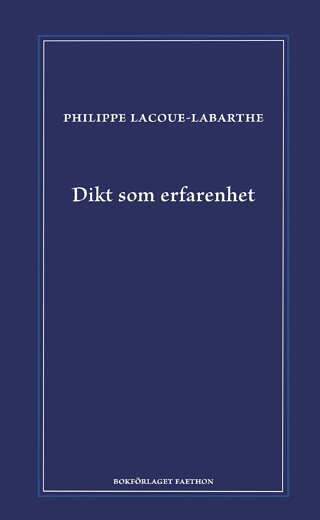 Dikt som erfarenhet